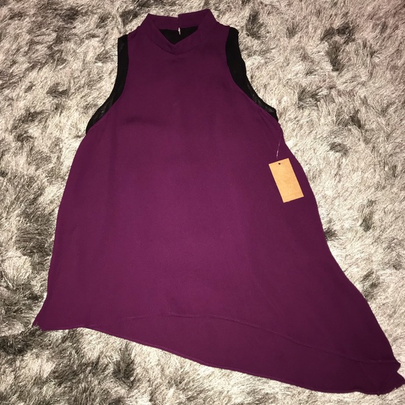 RACHEL ROY Mock neck blouse. - Picture 4 of 8